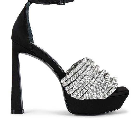 SIMKHAI Lena Platform Sandal | Size 38 | NIB | Crystal Embellished | 5” Heel - Picture 9 of 9